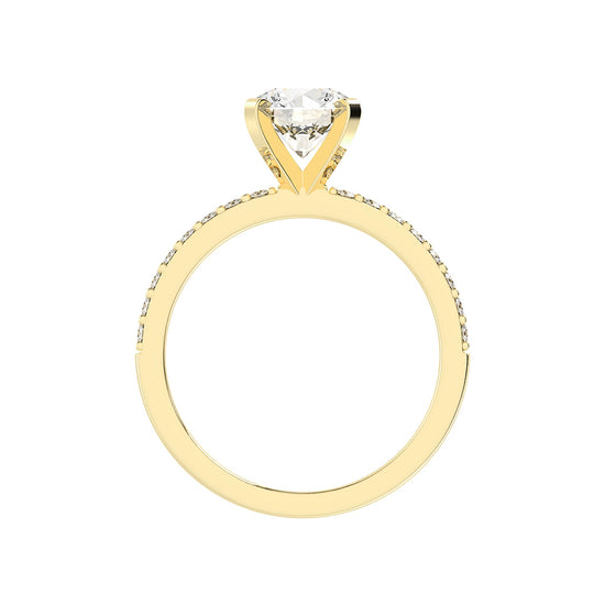 Stellar Sparkle Pavé Diamond Ring