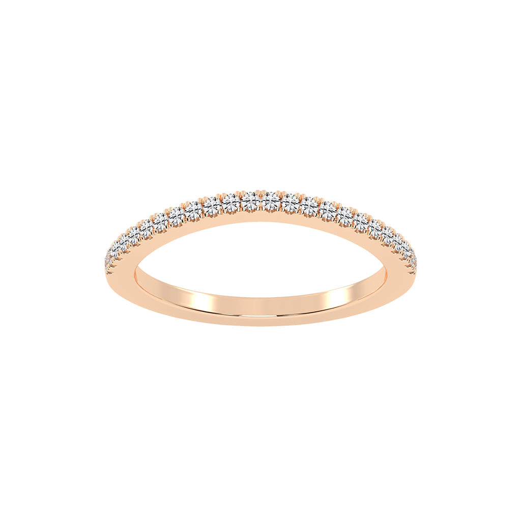 Athenia stackable small classic eternity lab diamond ring