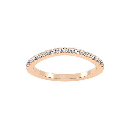 Athenia stackable small classic eternity lab diamond ring