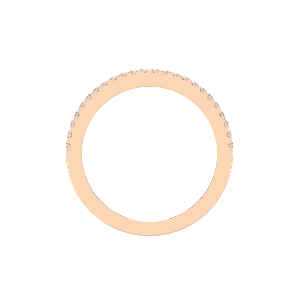 Athenia stackable small classic eternity lab diamond ring