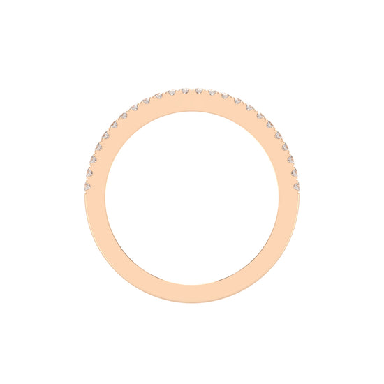 Athenia stackable small classic eternity lab diamond ring