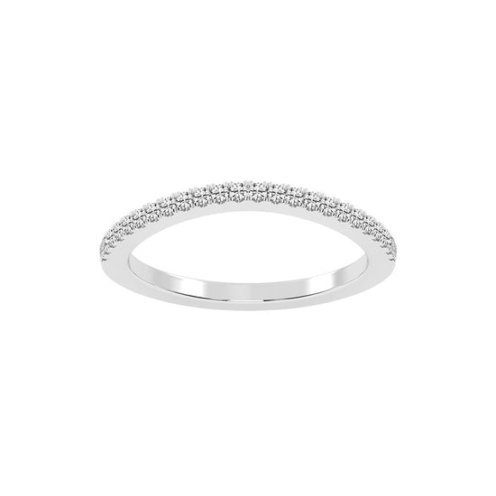 Athenia stackable small classic eternity lab diamond ring