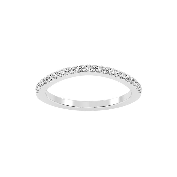 Athenia stackable small classic eternity lab diamond ring