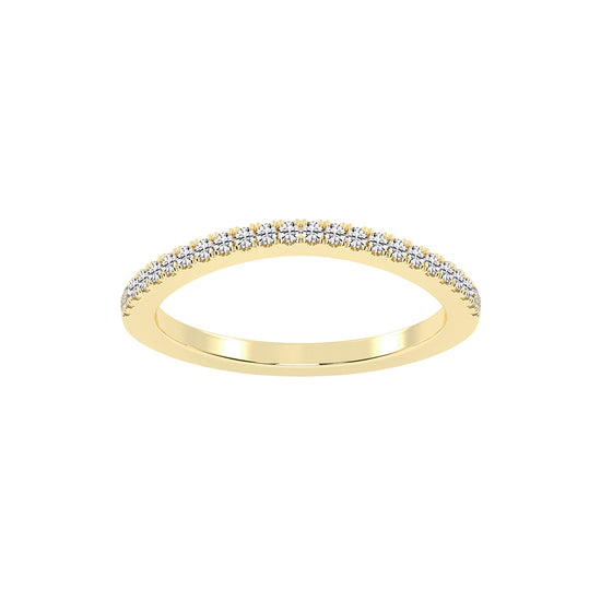 Athenia stackable small classic eternity lab diamond ring