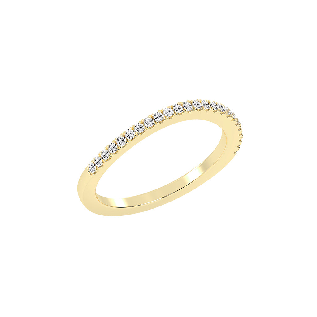 Athenia stackable small classic eternity lab diamond ring