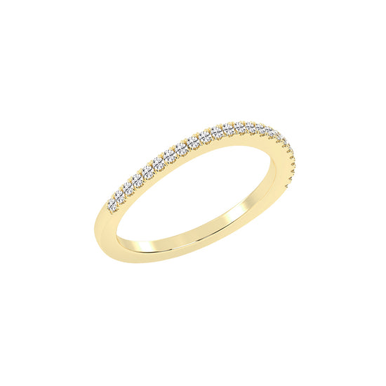Athenia stackable small classic eternity lab diamond ring