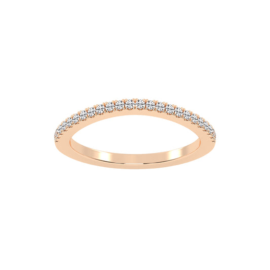 Athenia stackable small classic eternity lab diamond ring