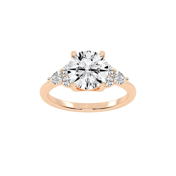 Solandrea round cut solitaire lab diamond ring (Copy)
