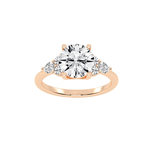 Solandrea round cut solitaire lab diamond ring Copy