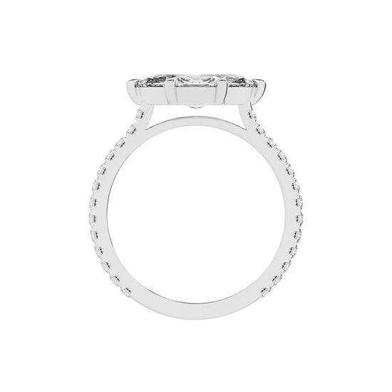 Avriella Six Prong Marquise Cut Classic Lab Diamond Ring