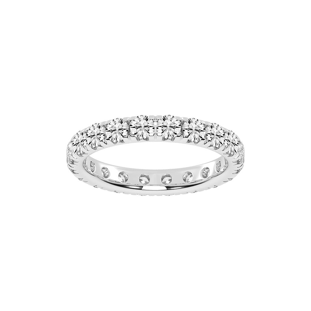 Mirabel Surface Prong Round Eternity Lab Diamond Ring
