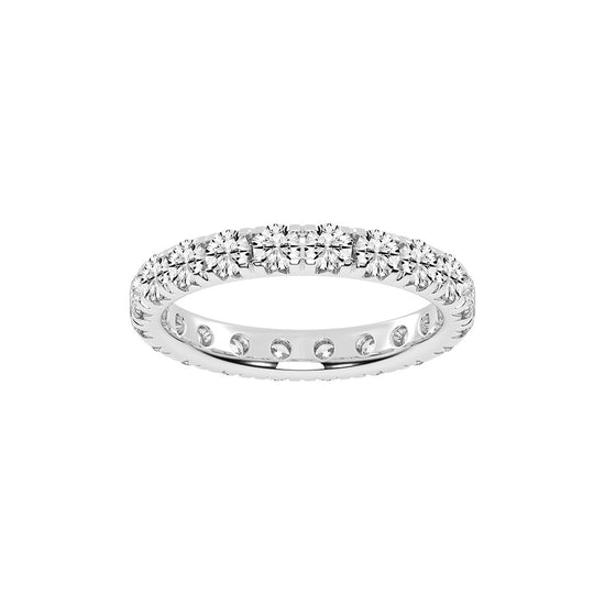 Mirabel Surface Prong Round Eternity Lab Diamond Ring