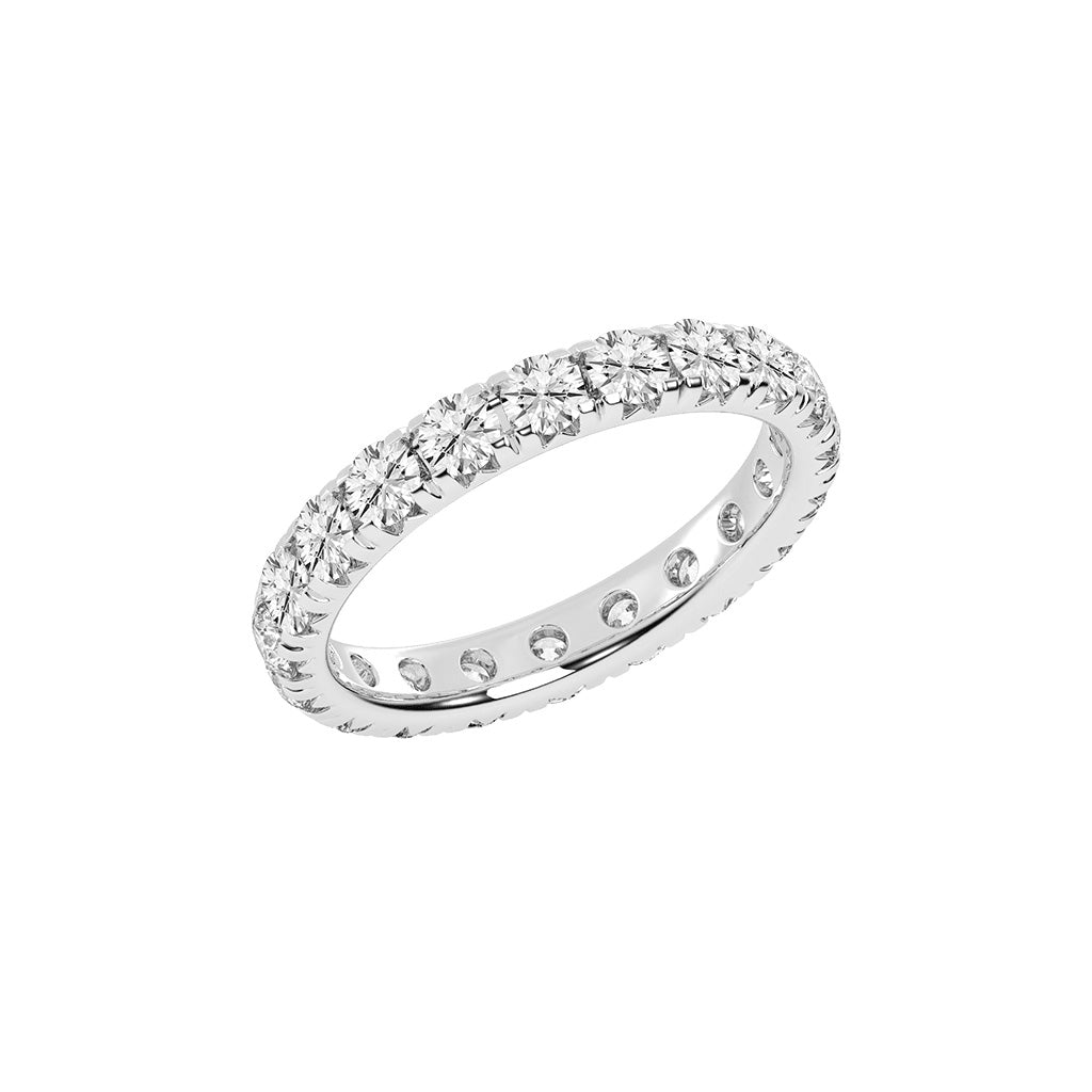 Mirabel Surface Prong Round Eternity Lab Diamond Ring