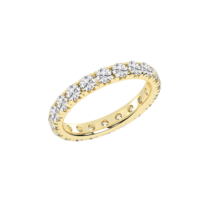 Mirabel Surface Prong Round Eternity Lab Diamond Ring