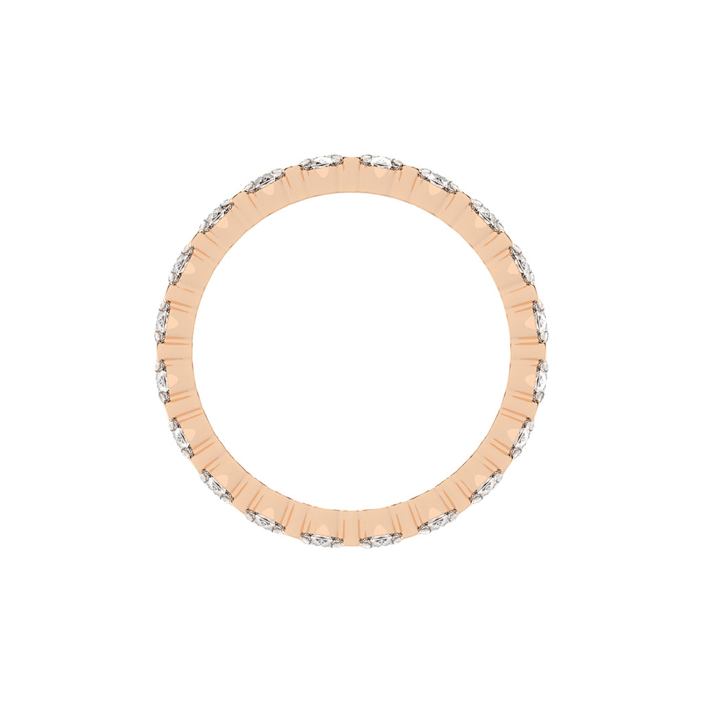 Lucetta Oval Shape Shared Prong Lab Diamond Ring
