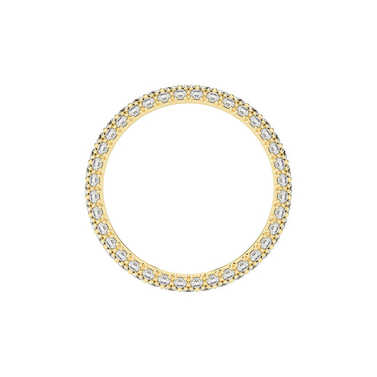 Oracea Pave Setting Eternity Lab Diamond Ring