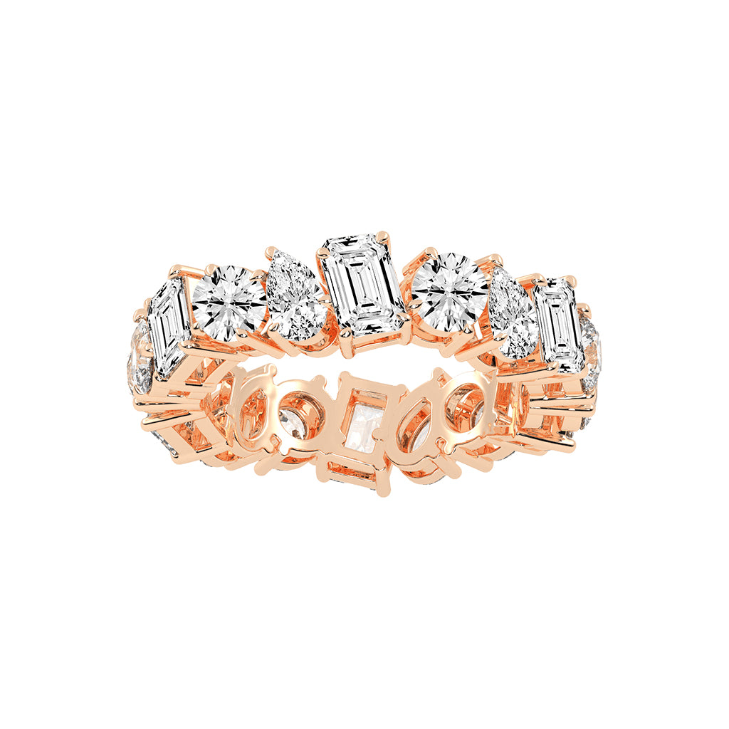 Azuria Multishape Eternity Lab Diamond Ring