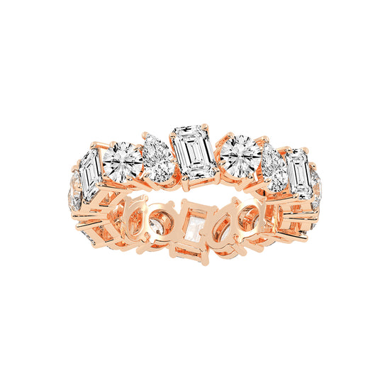Azuria Multishape Eternity Lab Diamond Ring