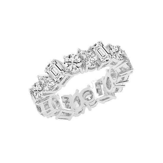 Azuria Multishape Eternity Lab Diamond Ring
