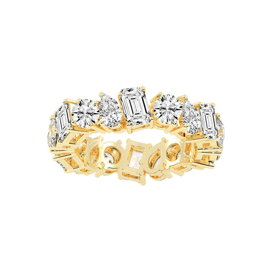 Azuria Multishape Eternity Lab Diamond Ring