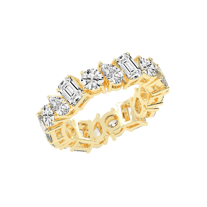 Azuria Multishape Eternity Lab Diamond Ring
