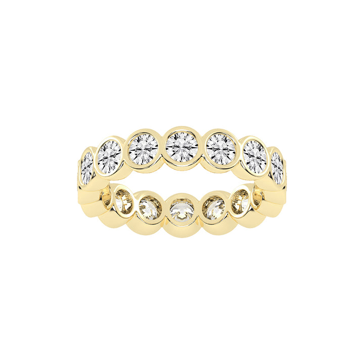 Dazzelle Bezel Set Lab Diamond Ring