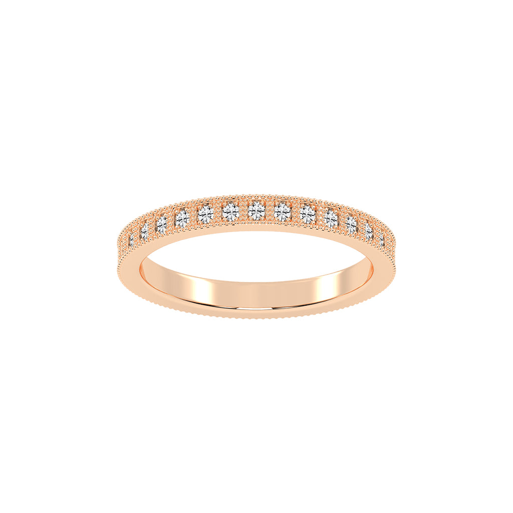 Mirada Round Brillant Cut Eternity Lab Diamond Ring