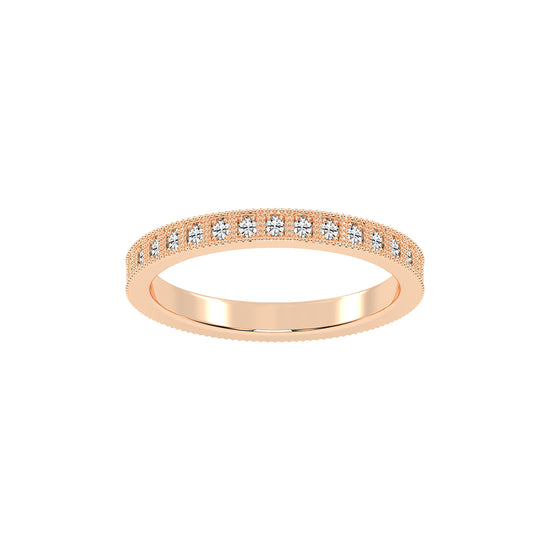Mirada Round Brillant Cut Eternity Lab Diamond Ring