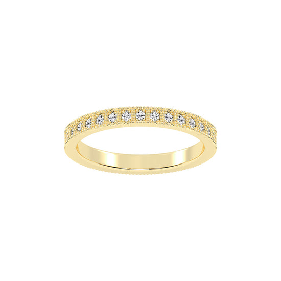 Mirada Round Brillant Cut Eternity Lab Diamond Ring