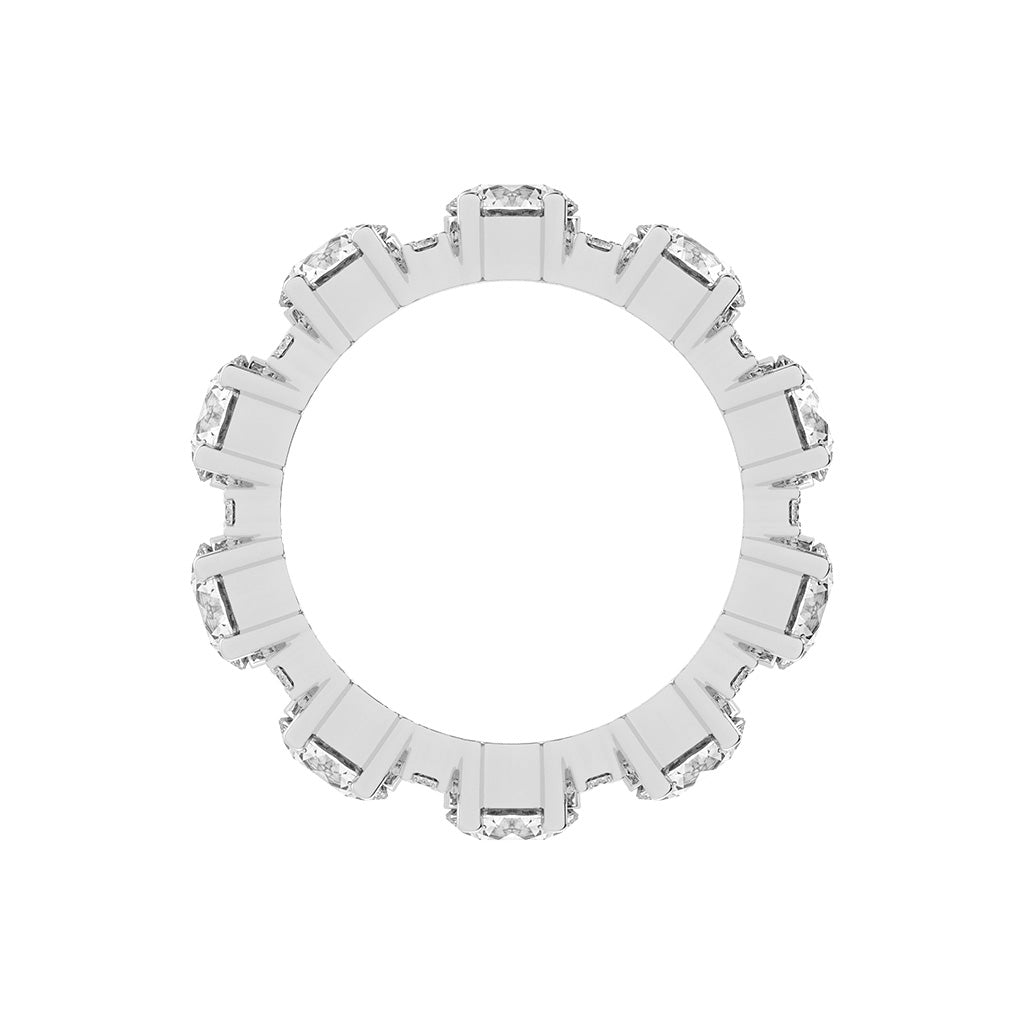 Gemelle Four Prong Eternity Diamond Ring