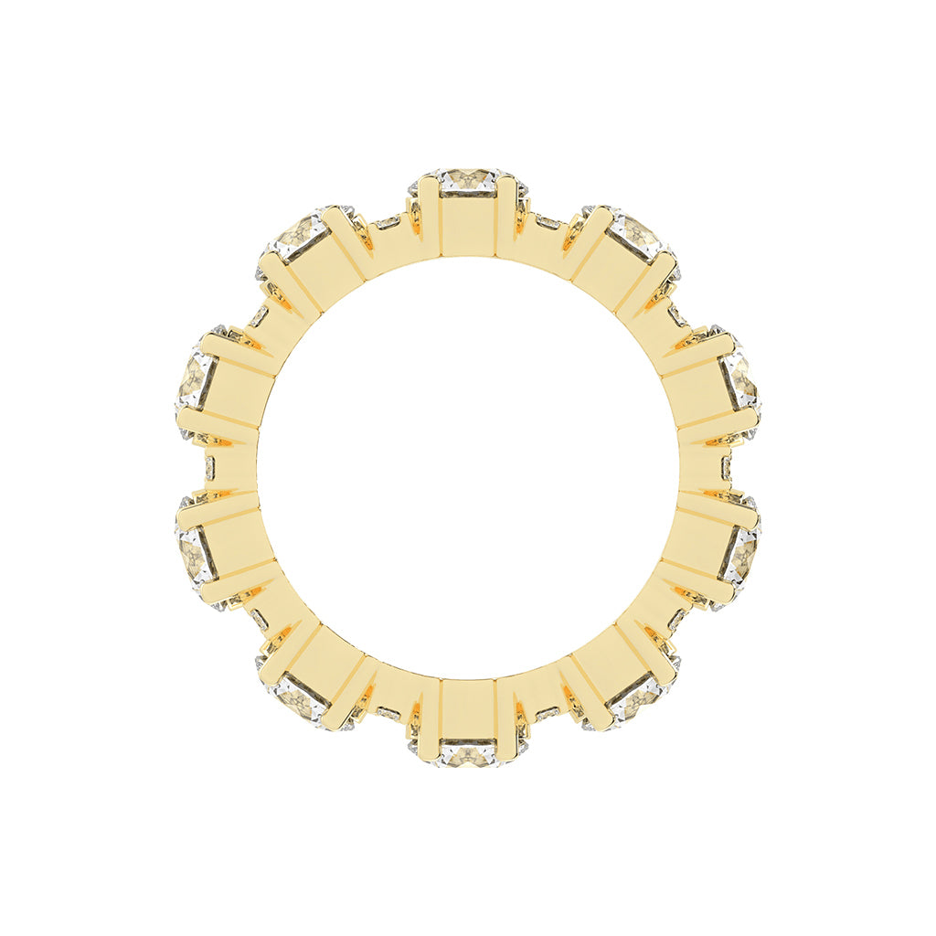 Gemelle Four Prong Eternity Diamond Ring