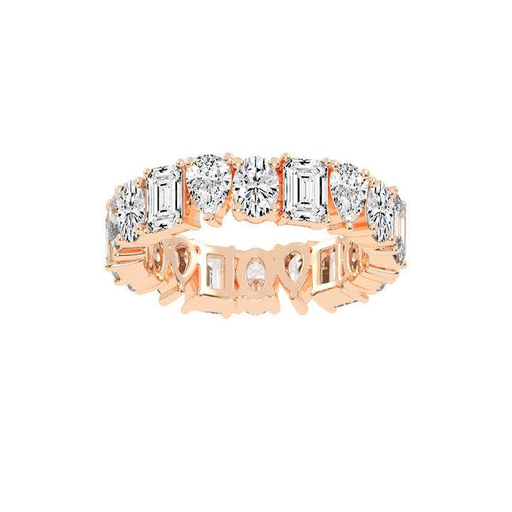 Cadenza Liligree Pinpoint Eternity Lab Diamond Ring