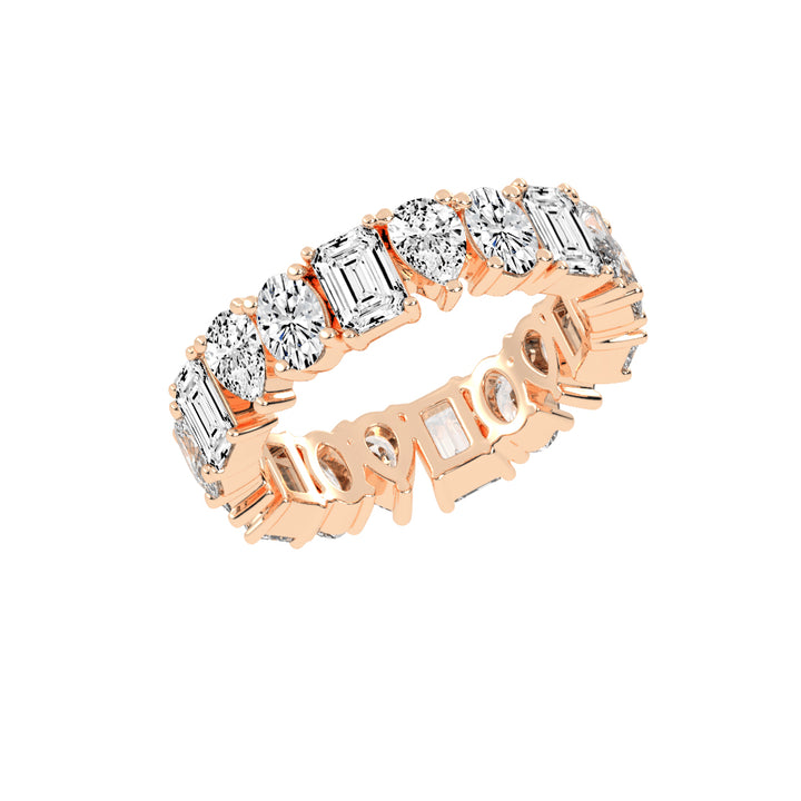 Cadenza Liligree Pinpoint Eternity Lab Diamond Ring