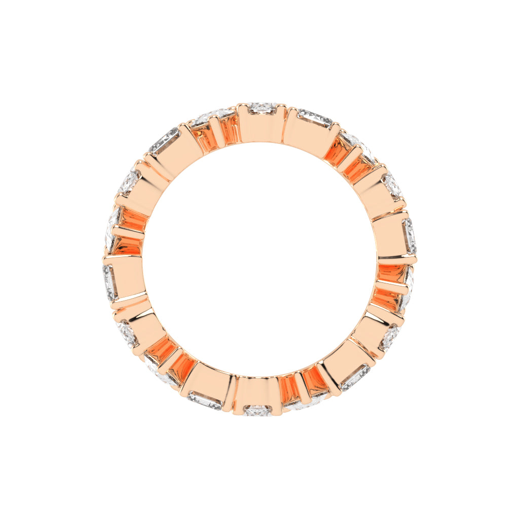 Cadenza Liligree Pinpoint Eternity Lab Diamond Ring