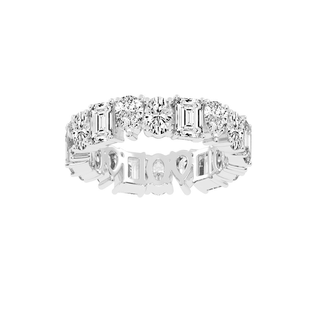 Cadenza Liligree Pinpoint Eternity Lab Diamond Ring