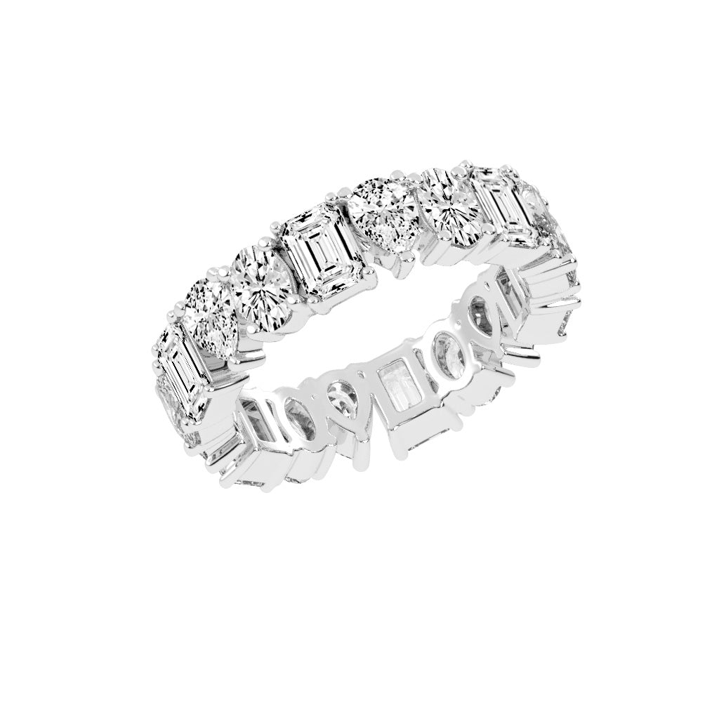 Cadenza Liligree Pinpoint Eternity Lab Diamond Ring
