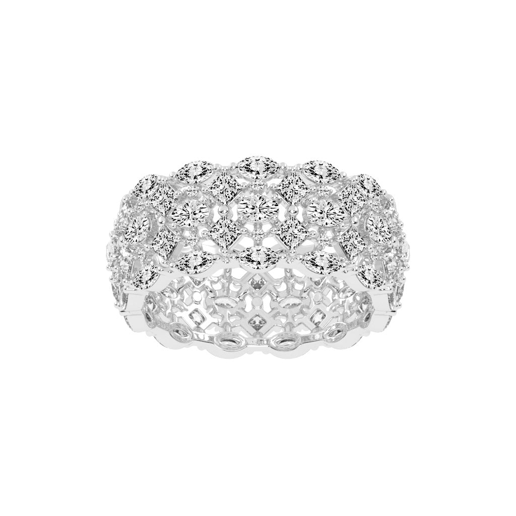 Bagutte Eternity Lab Diamond Ring