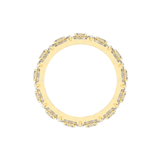 Bagutte Eternity Lab Diamond Ring