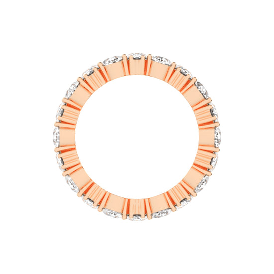 Sorelle Four Prong Pear Cut Eternity Diamond Ring