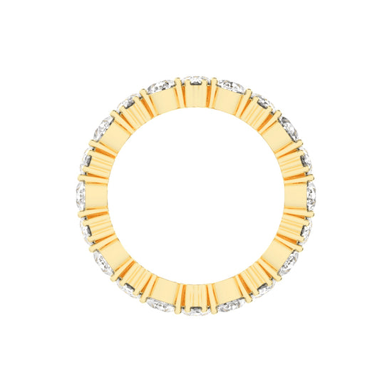 Sorelle Four Prong Pear Cut Eternity Diamond Ring