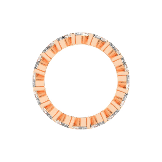 Diona Floating Style Marquise Cut Lab Diamond Ring