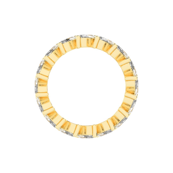 Diona Floating Style Marquise Cut Lab Diamond Ring
