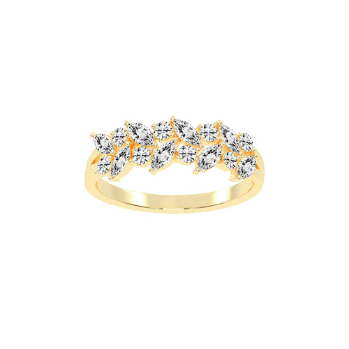 Orienna Marquise Cut Delicate Lab Diamond Ring