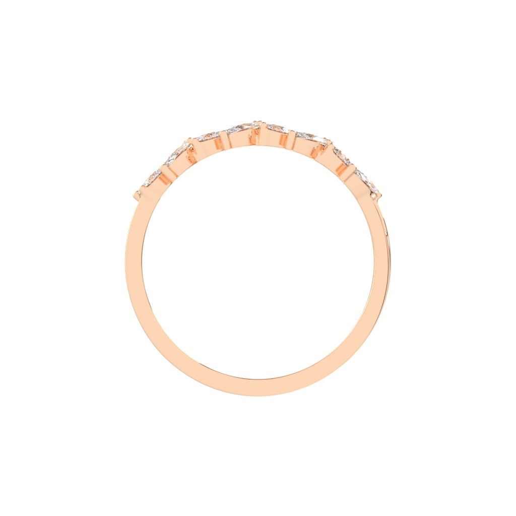Orienna Marquise Cut Delicate Lab Diamond Ring
