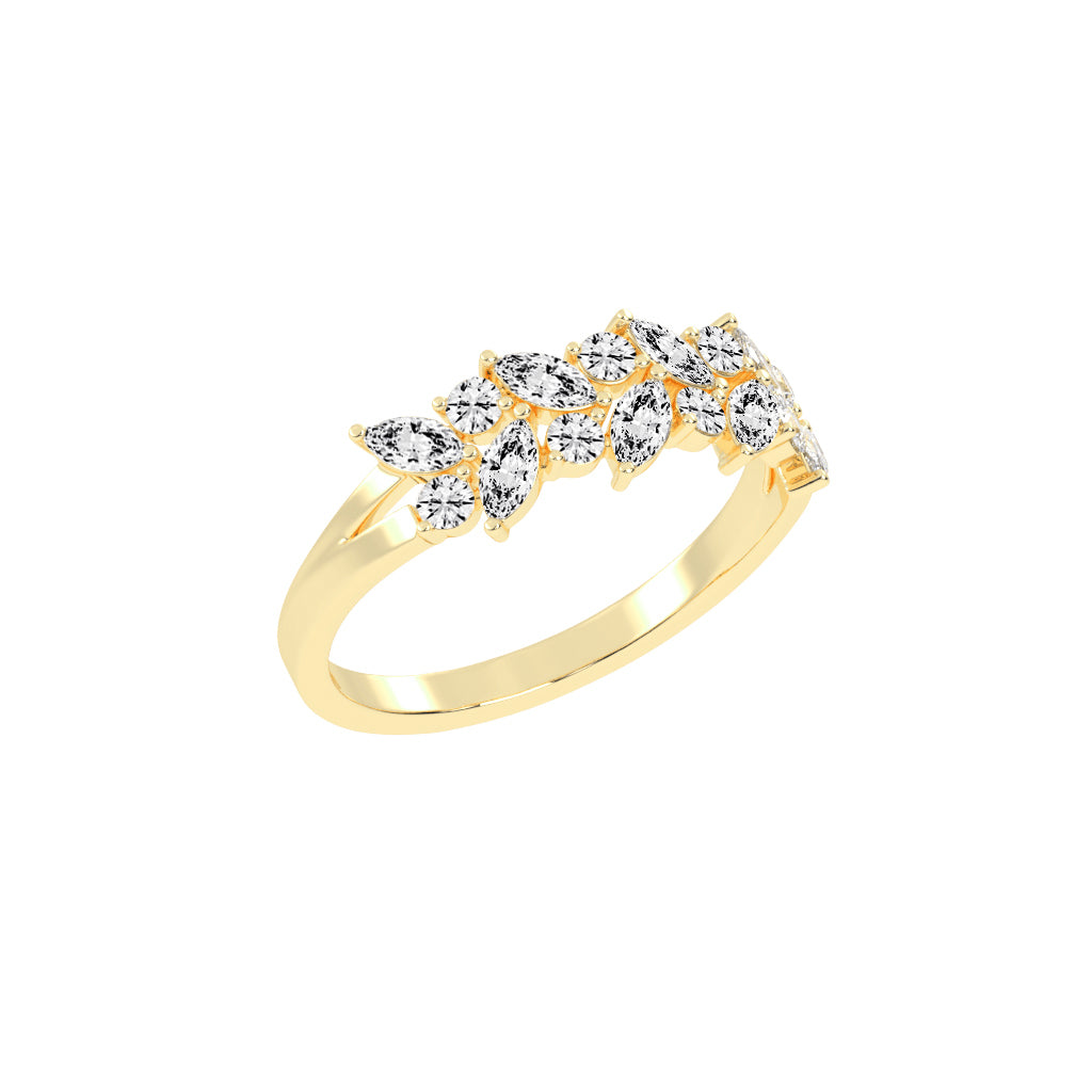 Orienna Marquise Cut Delicate Lab Diamond Ring