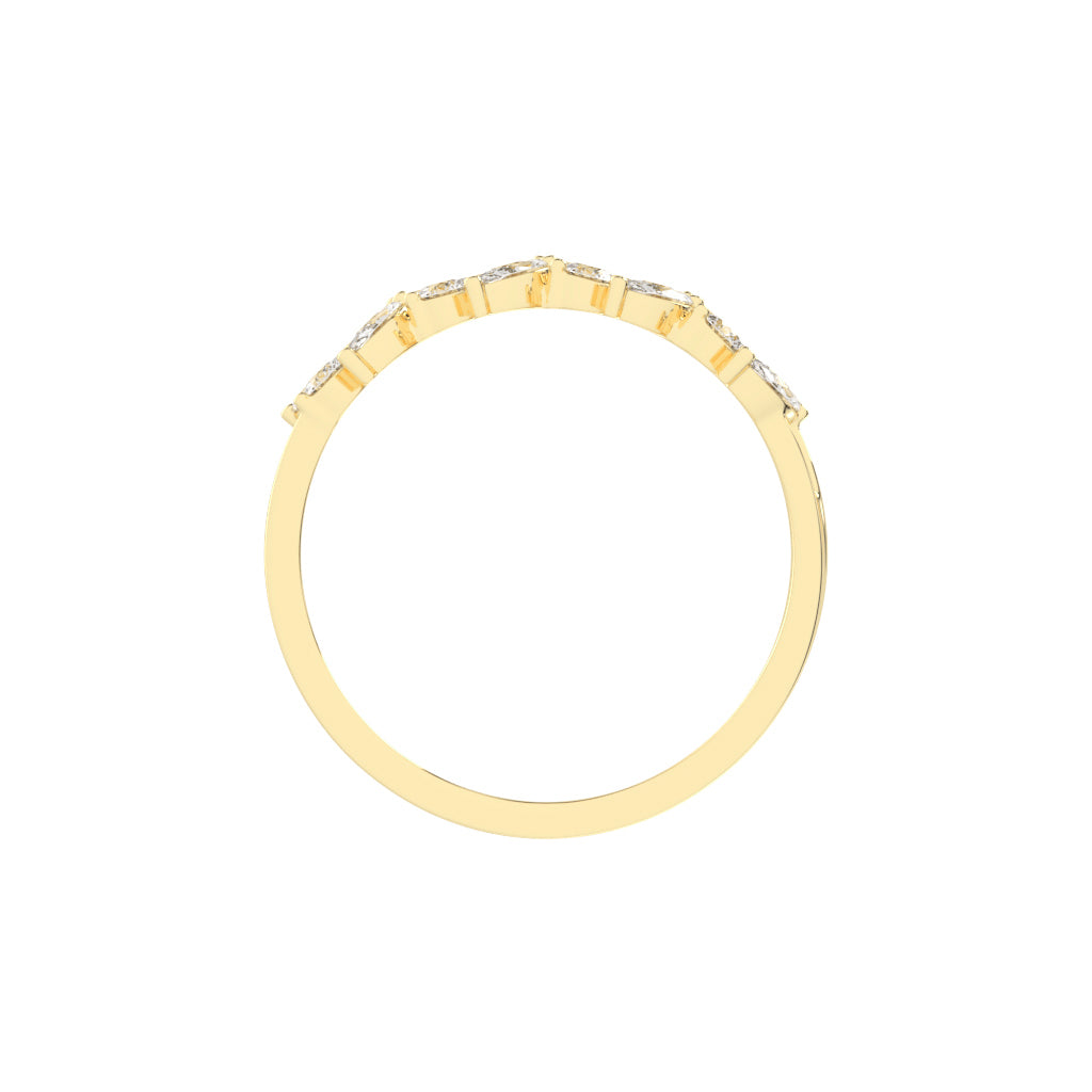 Orienna Marquise Cut Delicate Lab Diamond Ring