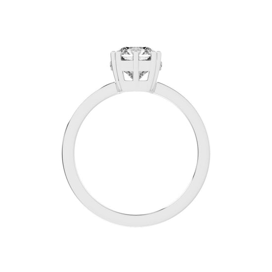 Solatriair Radiant Shape Lab Diamond Ring