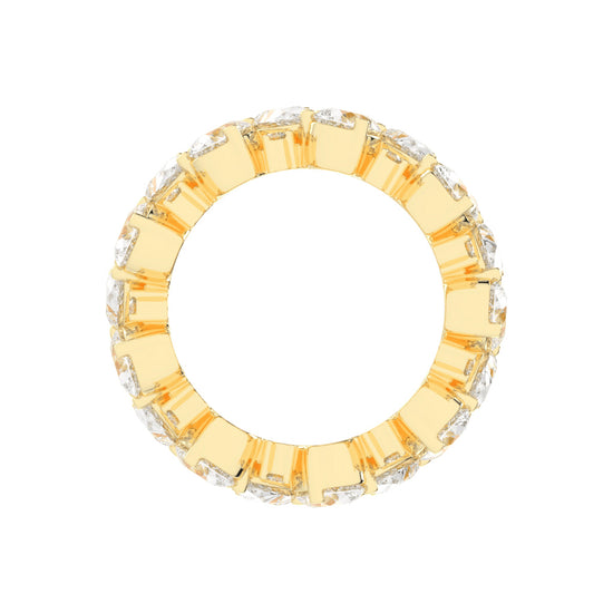 Amarise Pear Cut Eternity Lab Diamond Ring