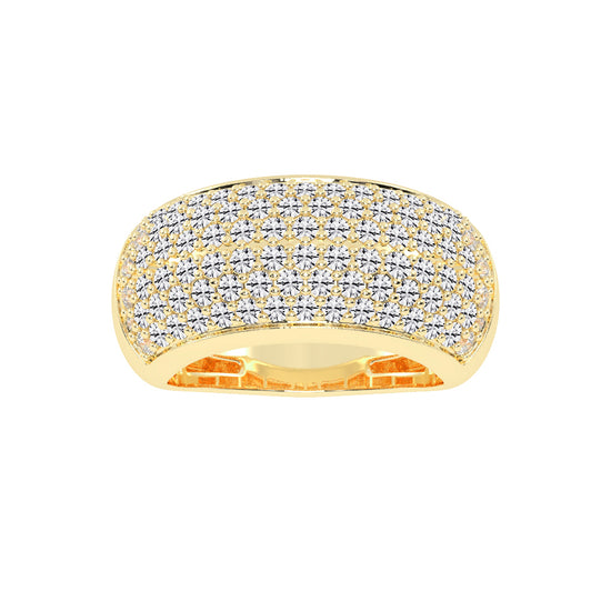 Lustriva Round Cut Cocktail Diamond Ring