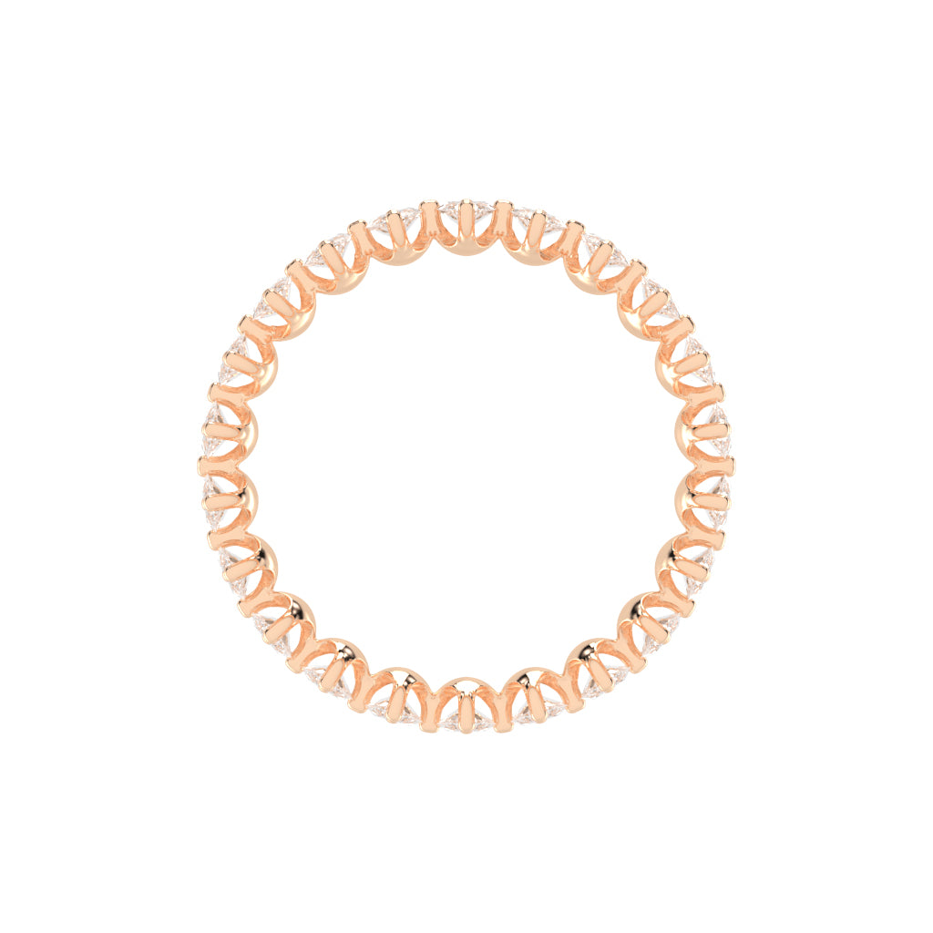 Vetrina Oval Cut Eternity Lab Diamond Ring